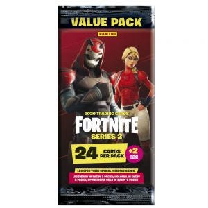 Fortnite Series 2 - La Value Pack 24 cartes + 2 cartes bonus