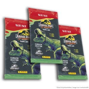 Jurassic Anniversary - Lot 3 Fat Packs de 24 cartes + 6 offertes