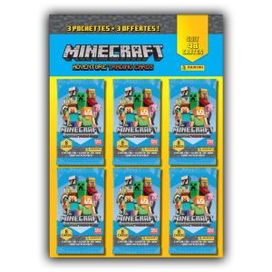 MINECRAFT ADVENTURE TRADING CARDS - PACK PROMO