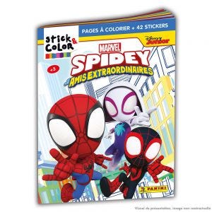 Stick&Color Spiderman