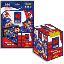 Collection officielle XV DE FRANCE - Lot Boîte de 36 pochettes + Starter Pack