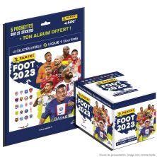 Foot 2023 - Lot Pack pour démarrer la collection + Boite de 50 pochettes