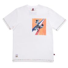 T-shirt Tematico X Panini avec la 4ème de couverture de l'album '85-'86 - taille S, couleur : blanc