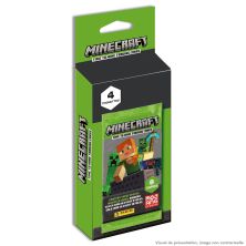 Minecraft 2 Trading  Cards - Blister de 4 pochettes